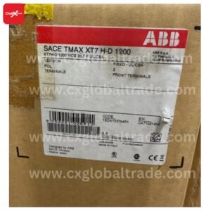 ABB SACE TMAX XT7 H-D 1200, 3 Pole, 1200 Amp, 600 Volt, Circuit Breaker