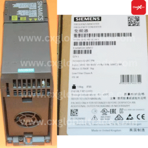 6SL3210-1KE12-3AF2 Siemens SINAMICS G120C RATED POWER 0,75KW AC VFD Inverter